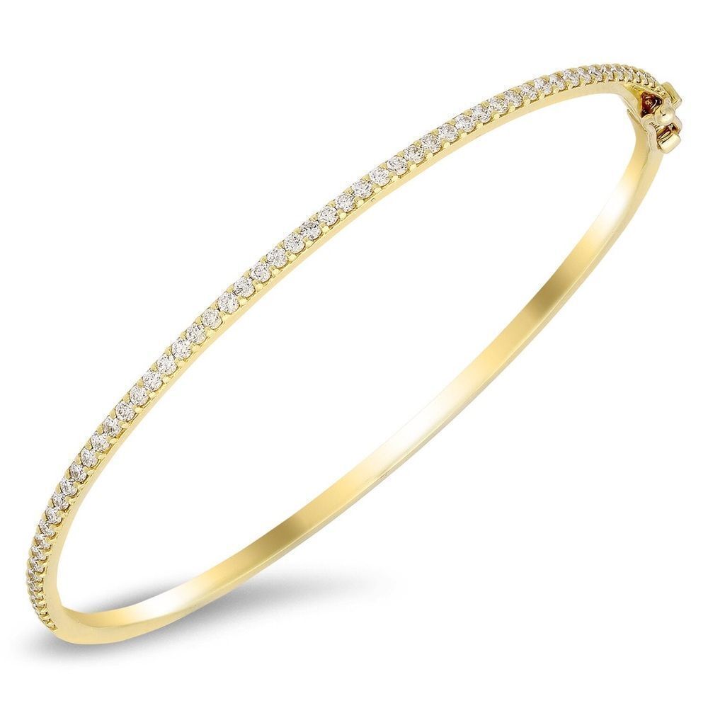 Diamond Bangle Bracelet Q860